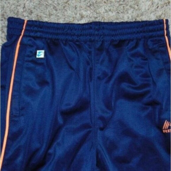 Boys Athletic Pants 16/18 Blue Side Striped Dry Tek Performance Track RBX Gear - Picture 2 of 4